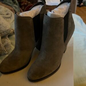 Gray Suede Marc Fischer Boots size 8 New in box